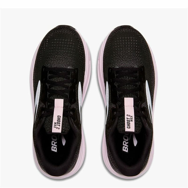 Brooks Ghost Max 2 Damen Laufschuhe Schwarz Rosa - Sport & Freizeit