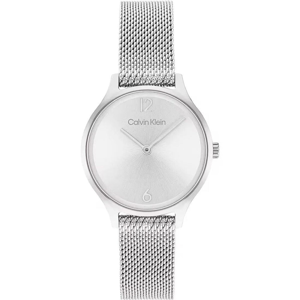 Calvin Klein Damenuhr – Edelstahl Grau Modernes Design