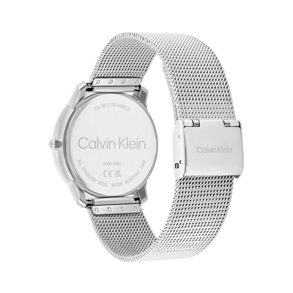 Calvin Klein Damenuhr ICONIC Edelstahl mit Quarzwerk - Mode & Accessoires