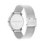 Calvin Klein Damenuhr ICONIC Edelstahl mit Quarzwerk - Mode & Accessoires