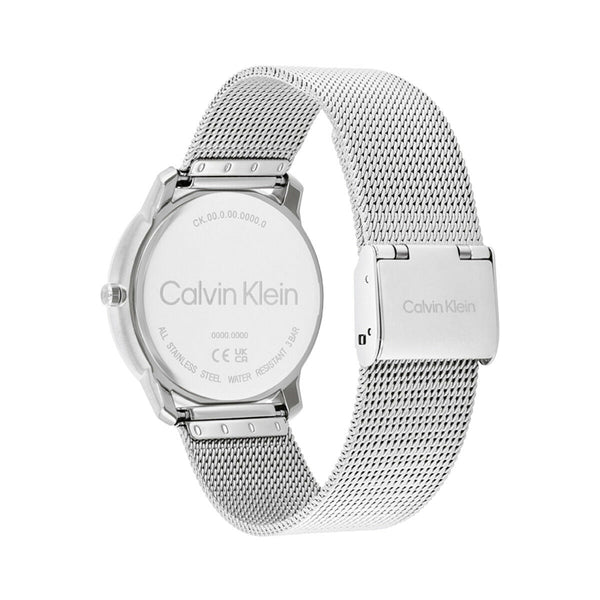 Calvin Klein Damenuhr ICONIC Edelstahl mit Quarzwerk - Mode & Accessoires