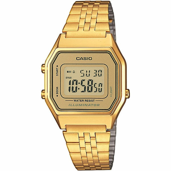 Casio Damenuhr Armbanduhr Gold Elegant - Mode & Accessoires