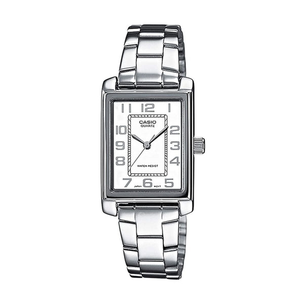Casio Damenuhr COLLECTION Edelstahl silberfarbene Eleganz - Mode & Accessoires