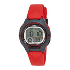 Casio Damenuhr LW-200-4A Schwarz Orange 34 mm Quarz - Mode & Accessoires