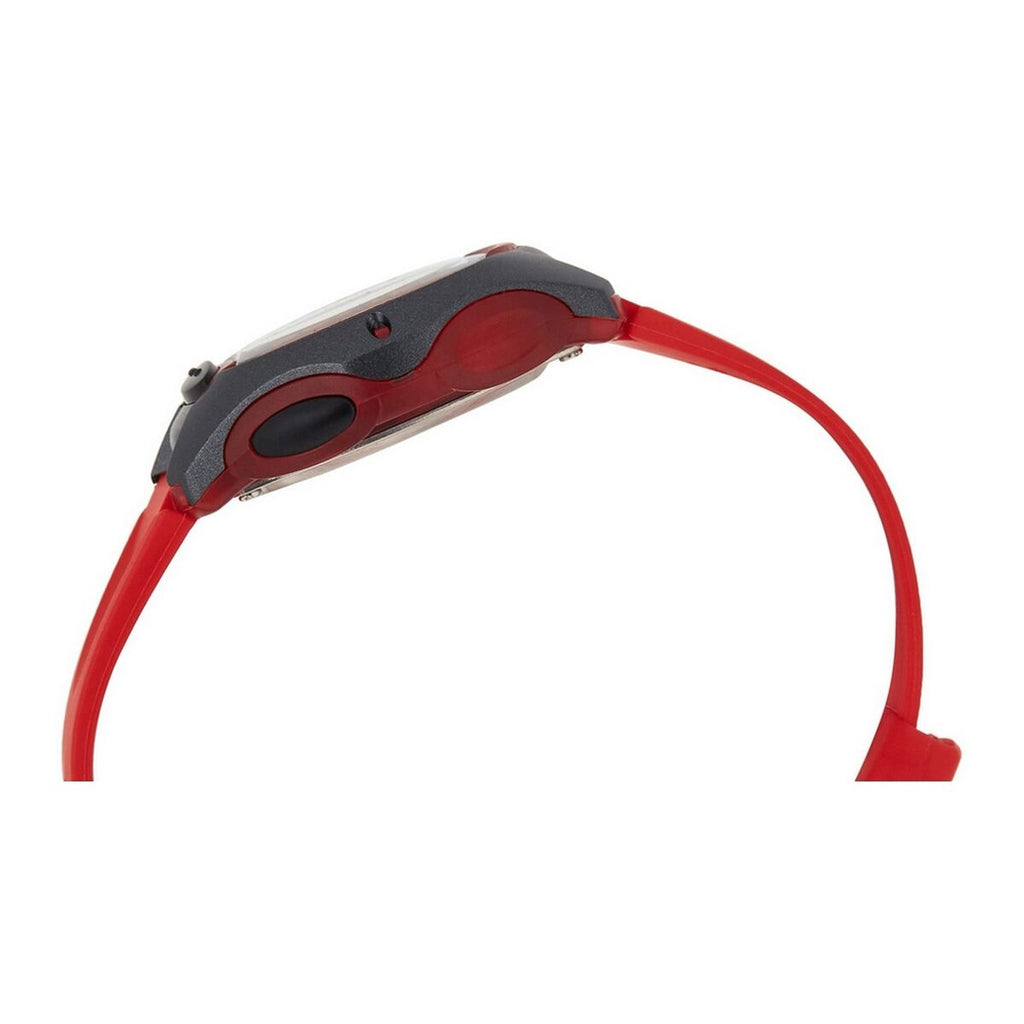 Casio Damenuhr LW-200-4A Schwarz Orange 34 mm Quarz - Mode & Accessoires