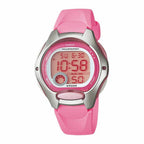 Casio Damenuhr LW-200-4B 34 mm rosa digital - Mode & Accessoires