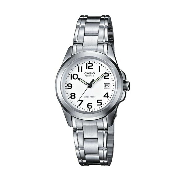 Casio Damenuhr MTP-1259PD-7BEG - Elegantes Design - Mode & Accessoires