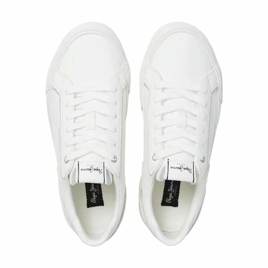 Casual Damenturnschuh Pepe Jeans Allen Twin Weiß – Detailansicht 2
