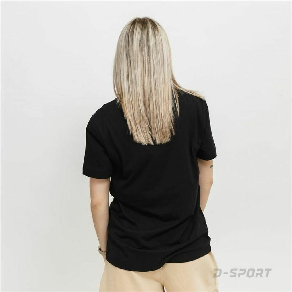 Champion Damen Kurzarm-T-Shirt Schwarz für Komfort - Sport & Freizeit