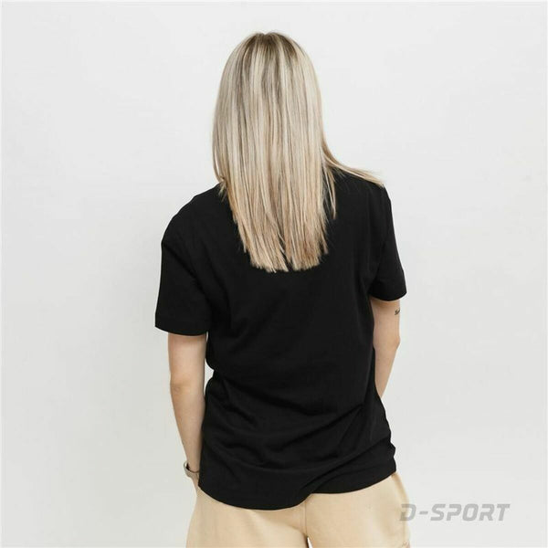 Champion Damen Kurzarm-T-Shirt Schwarz für Komfort - Sport & Freizeit