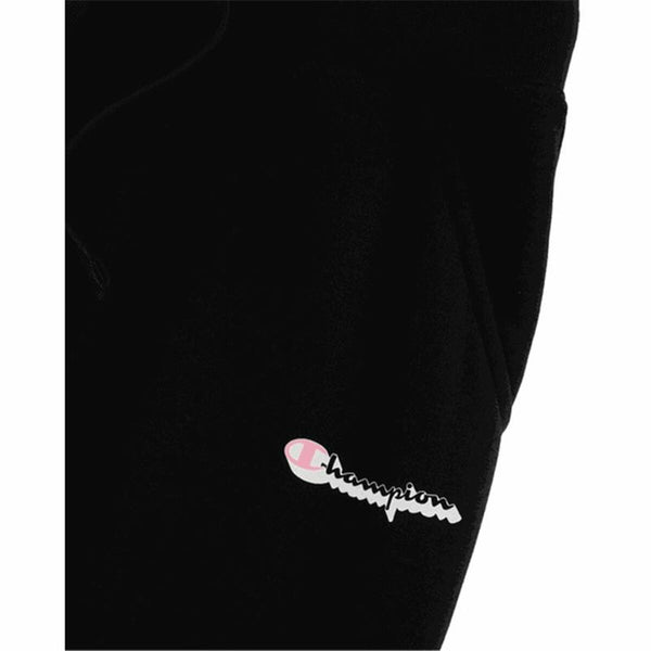 Champion Rib Cuff Hose Schwarz Damen aus atmungsaktivem Material - Sport & Freizeit