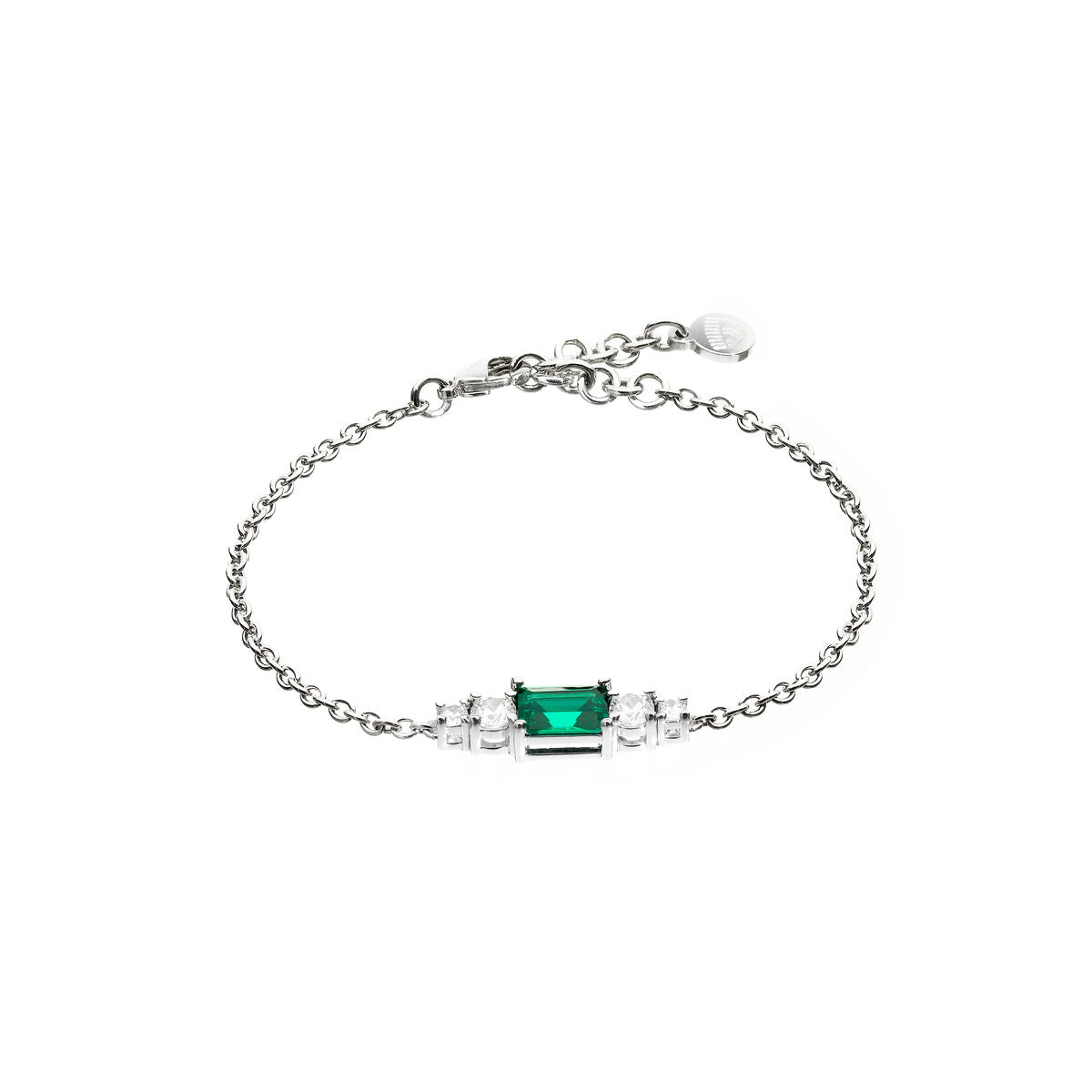Chiara Ferragni Damenarmreif – Elegantes Weiß aus Messing