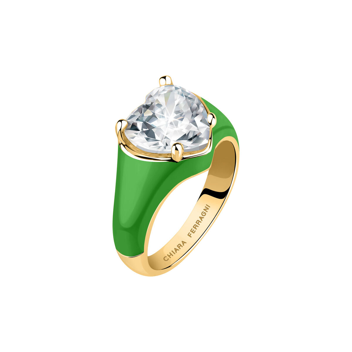 Chiara Ferragni Damenring – Eleganter Goldring aus Messing