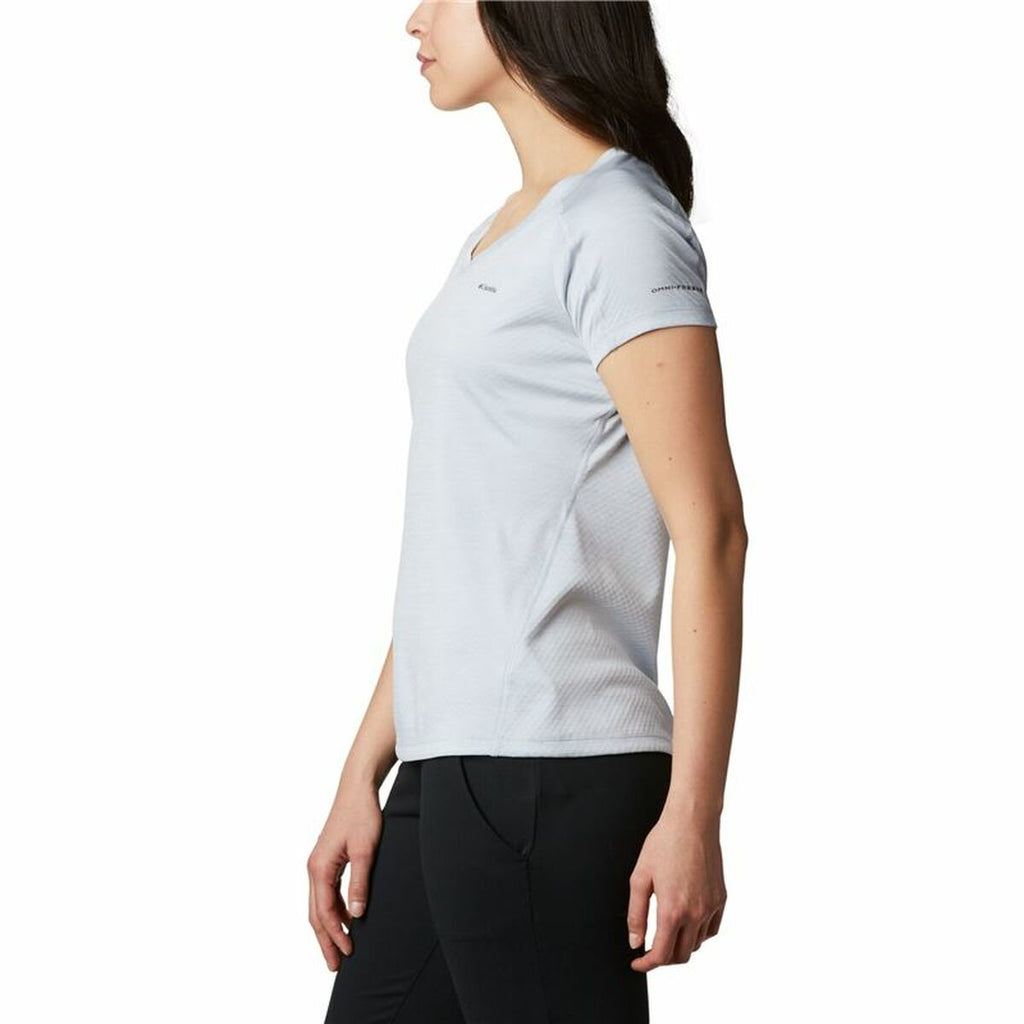 Columbia Damen Kurzarm-T-Shirt aus atmungsaktivem Material - Sport & Freizeit