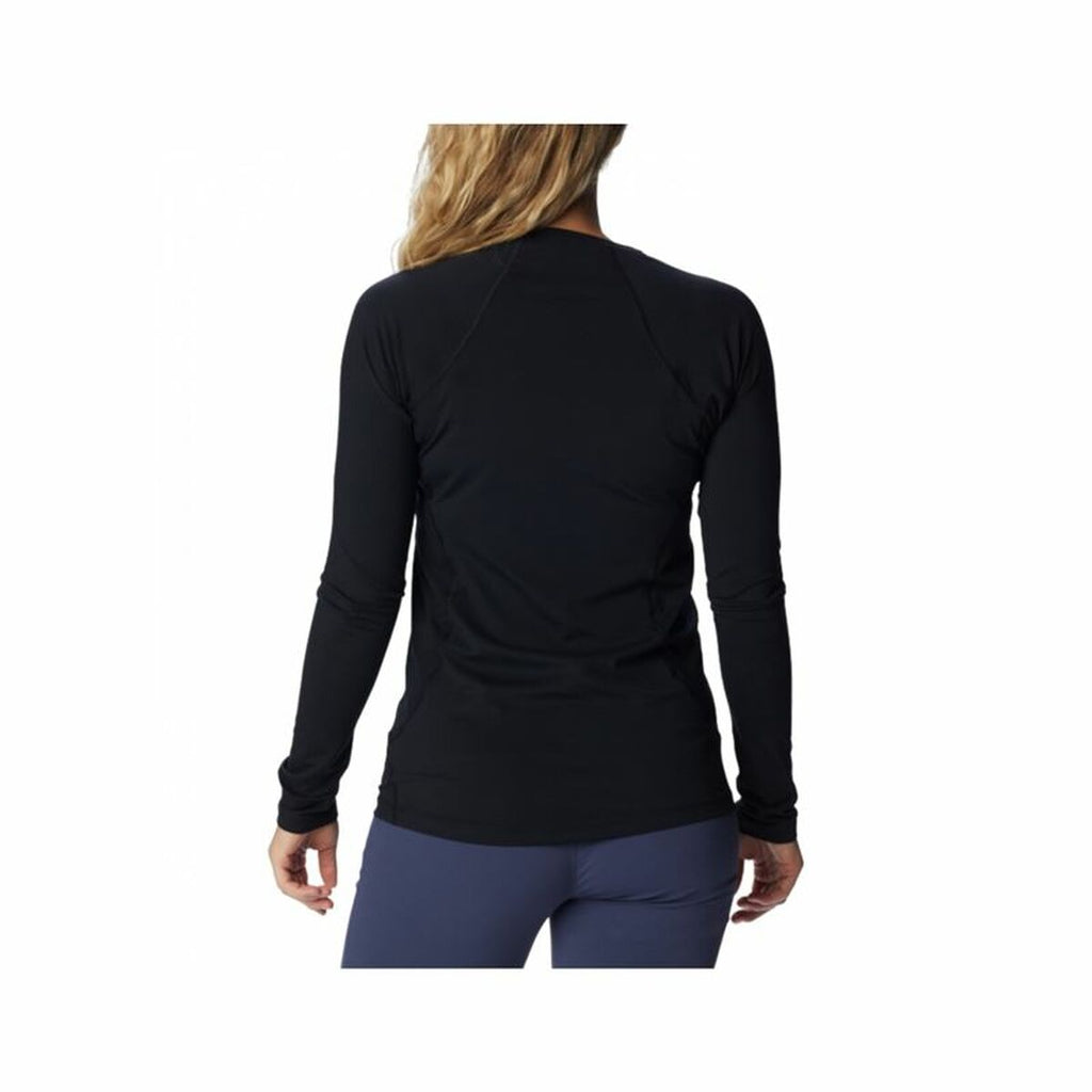 Columbia Damen Langarm-T-Shirt Midweight Schwarz – Komfort - Sport & Freizeit