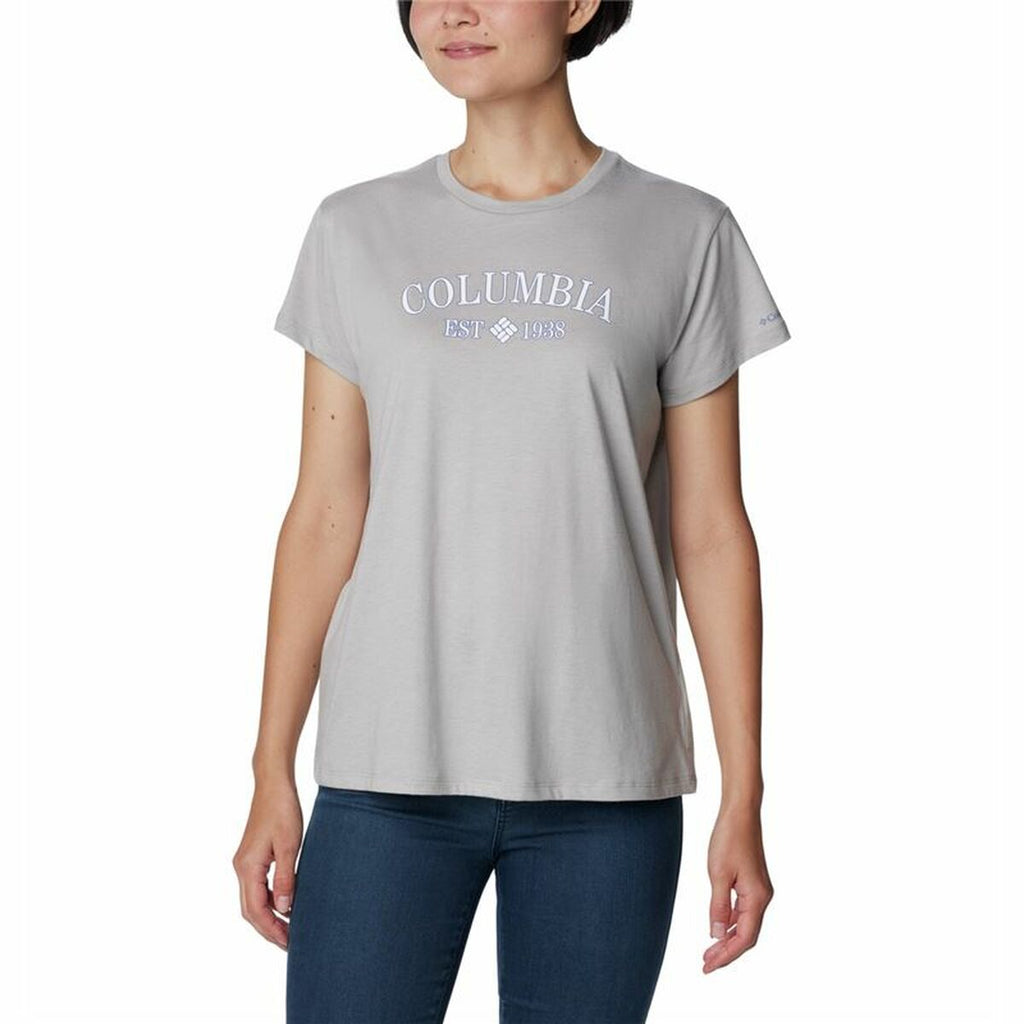 Columbia Trek Damen Kurzarm-T-Shirt mit UV-Schutz - Sport & Freizeit