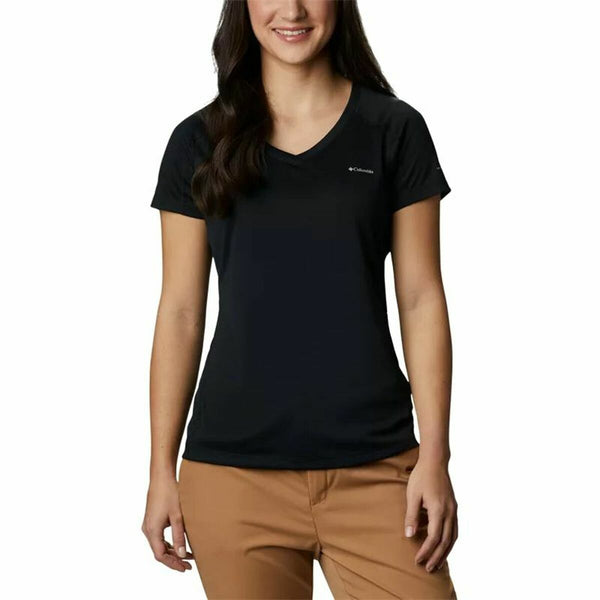 Columbia Zero Rules Damen Kurzarm-T-Shirt atmungsaktiv - Sport & Freizeit