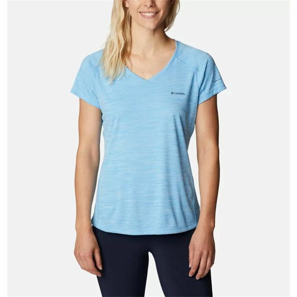 Columbia Zero Rules Damen Kurzarm-T-Shirt mit UV-Schutz - Sport & Freizeit
