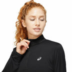 Damen Langarm-T-Shirt Asics Schwarz - Sport & Freizeit