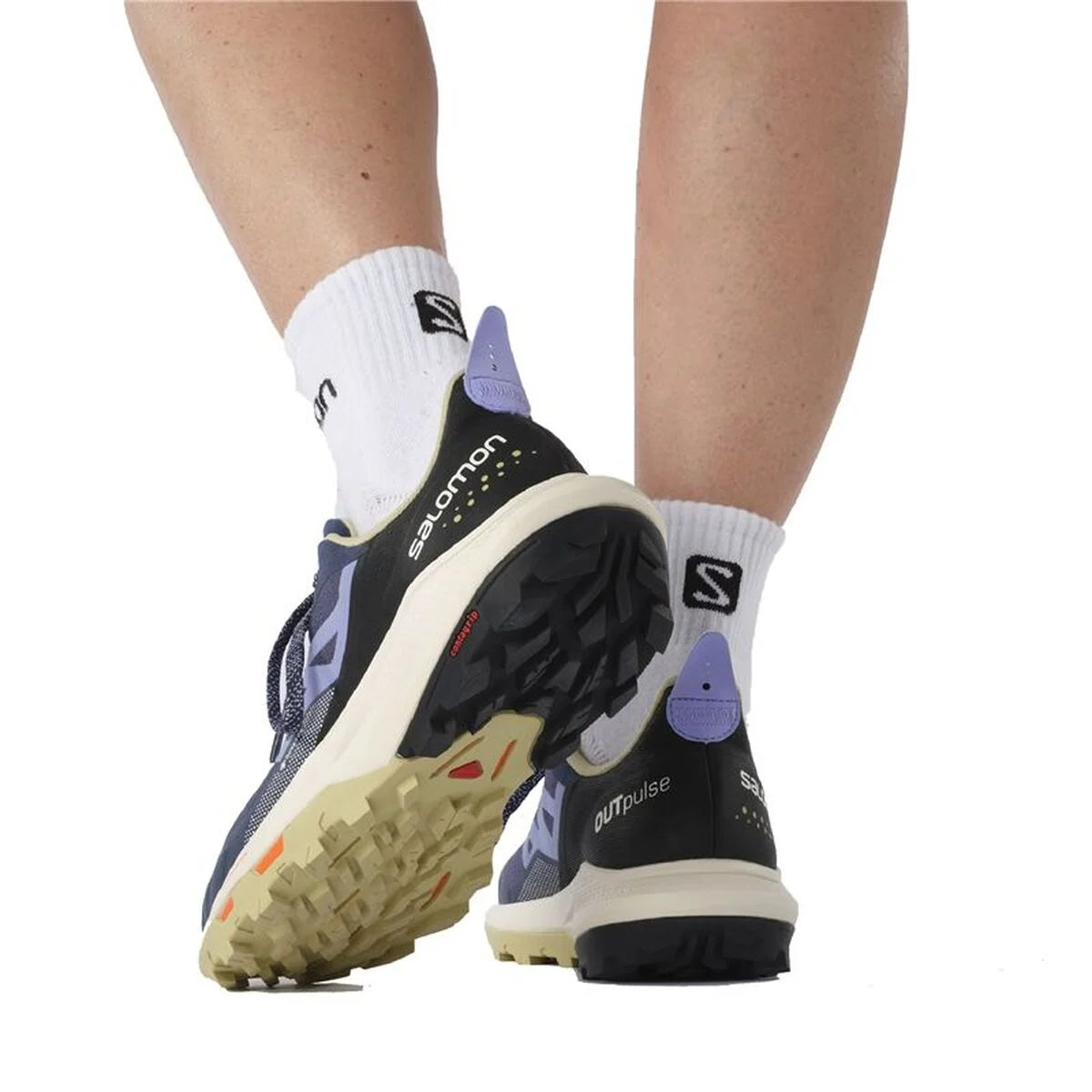 Damen Salomon Outpulse Dunkelblau Wanderschuhe