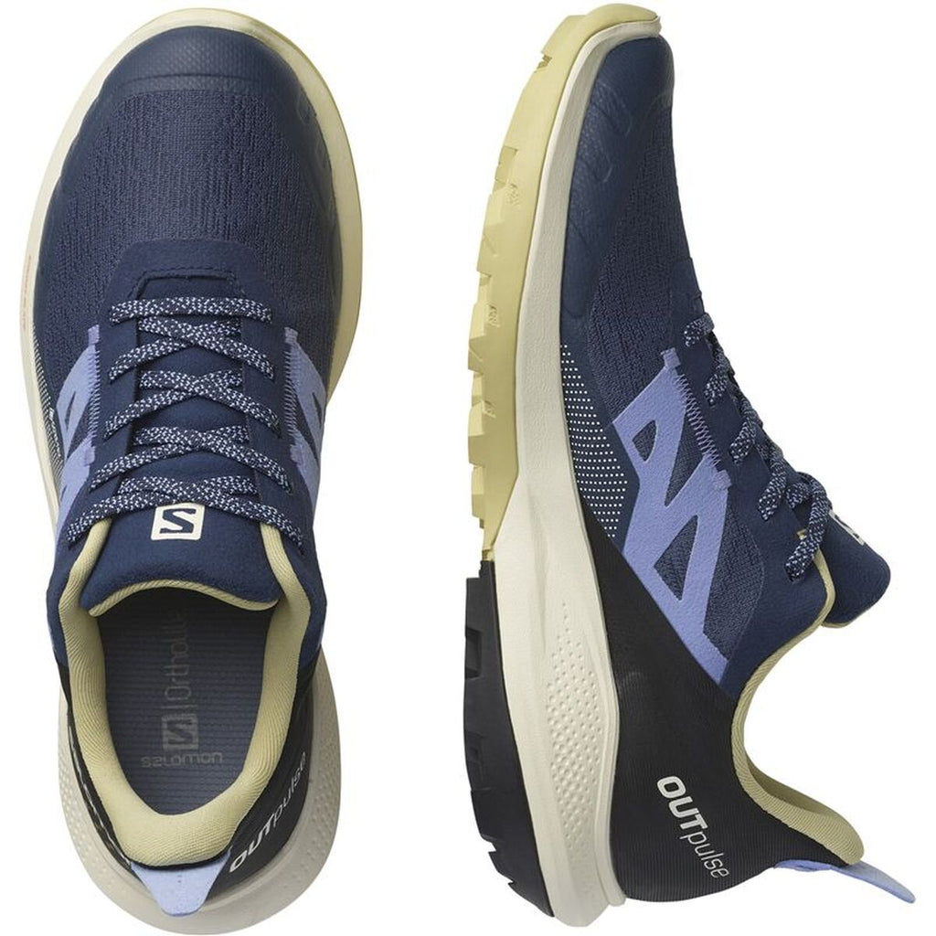 Damen Salomon Outpulse Dunkelblau Wanderschuhe - Mode & Accessoires