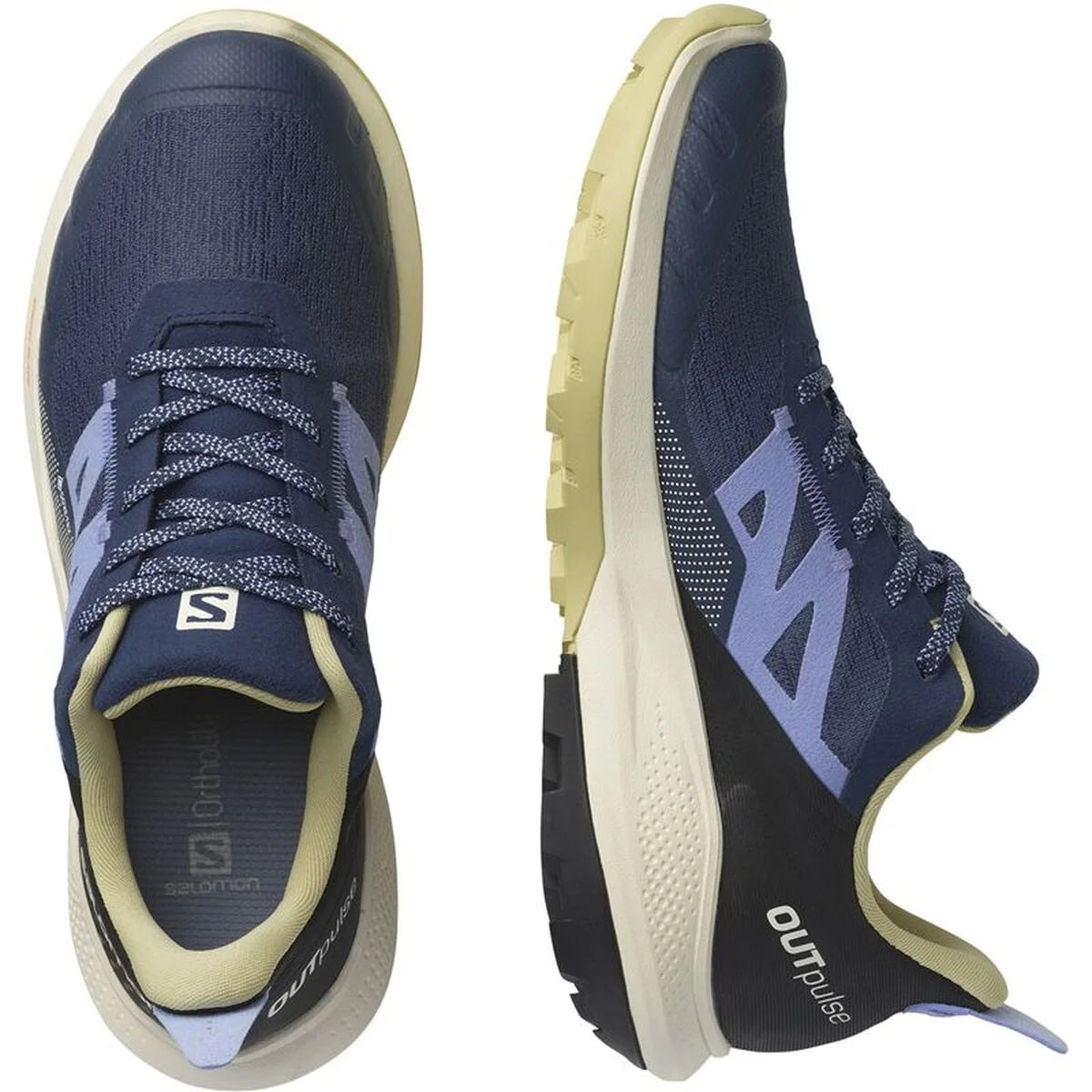 Damen Salomon Outpulse Dunkelblau Wanderschuhe