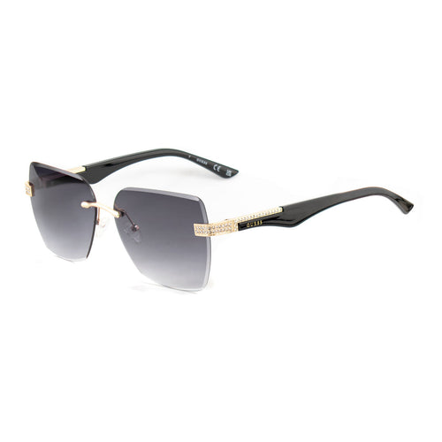 Guess Damensonnenbrille – Schwarz Grau UV400 Schutz - Mode & Accessoires