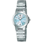 Damenuhr Casio MINI LADY Light Blue 25 mm - Mode & Accessoires