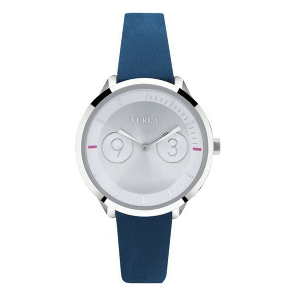 Damenuhr Furla 31 mm Edelstahl mit Lederarmband - Mode & Accessoires