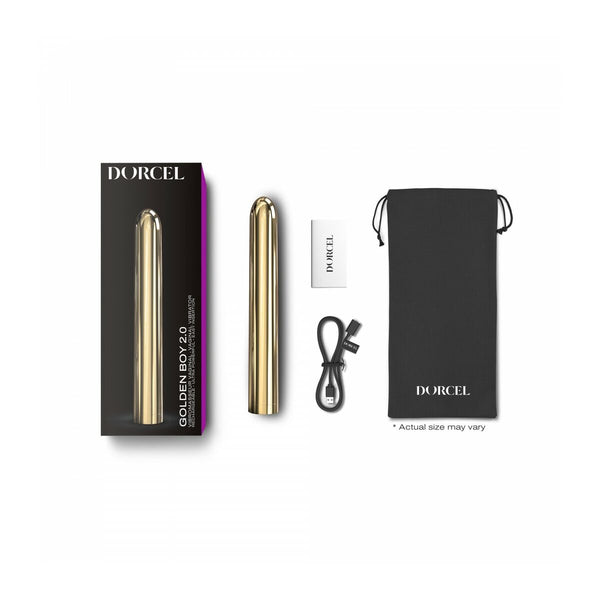 Dorcel Gold Vibrator – Aufladbar diskret gold - Erotik Shop