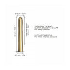 Dorcel Gold Vibrator – Aufladbar diskret gold - Erotik Shop