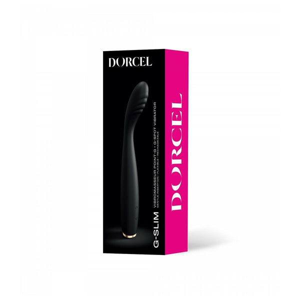 Dorcel Schwarz Vibrator – Aufladbar luxuriös vielseitig - Erotik Shop
