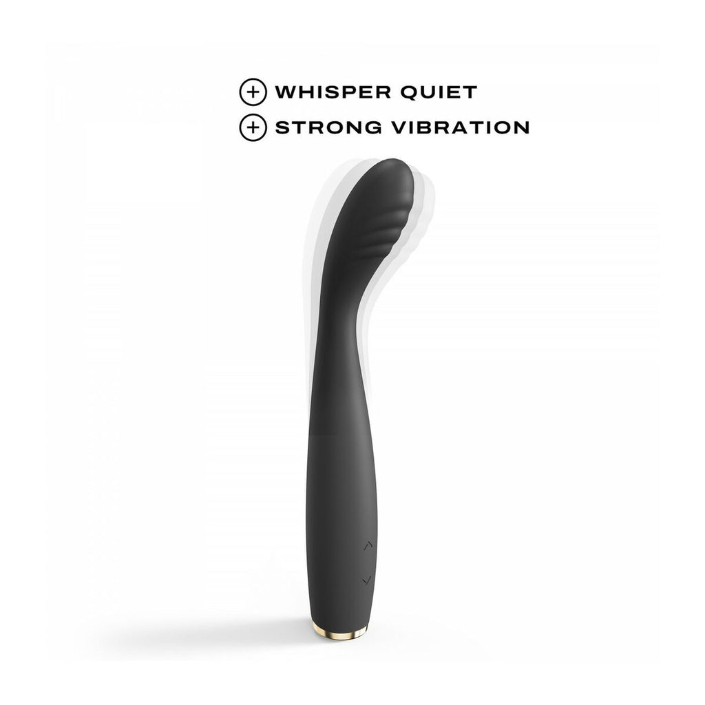 Dorcel Schwarz Vibrator – Aufladbar luxuriös vielseitig - Erotik Shop