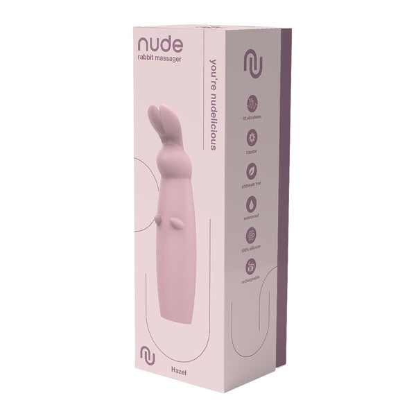 Dream Toys Nude Hazel Rabbit Rosa Mini Vibrator IPX6 - Erotik Shop