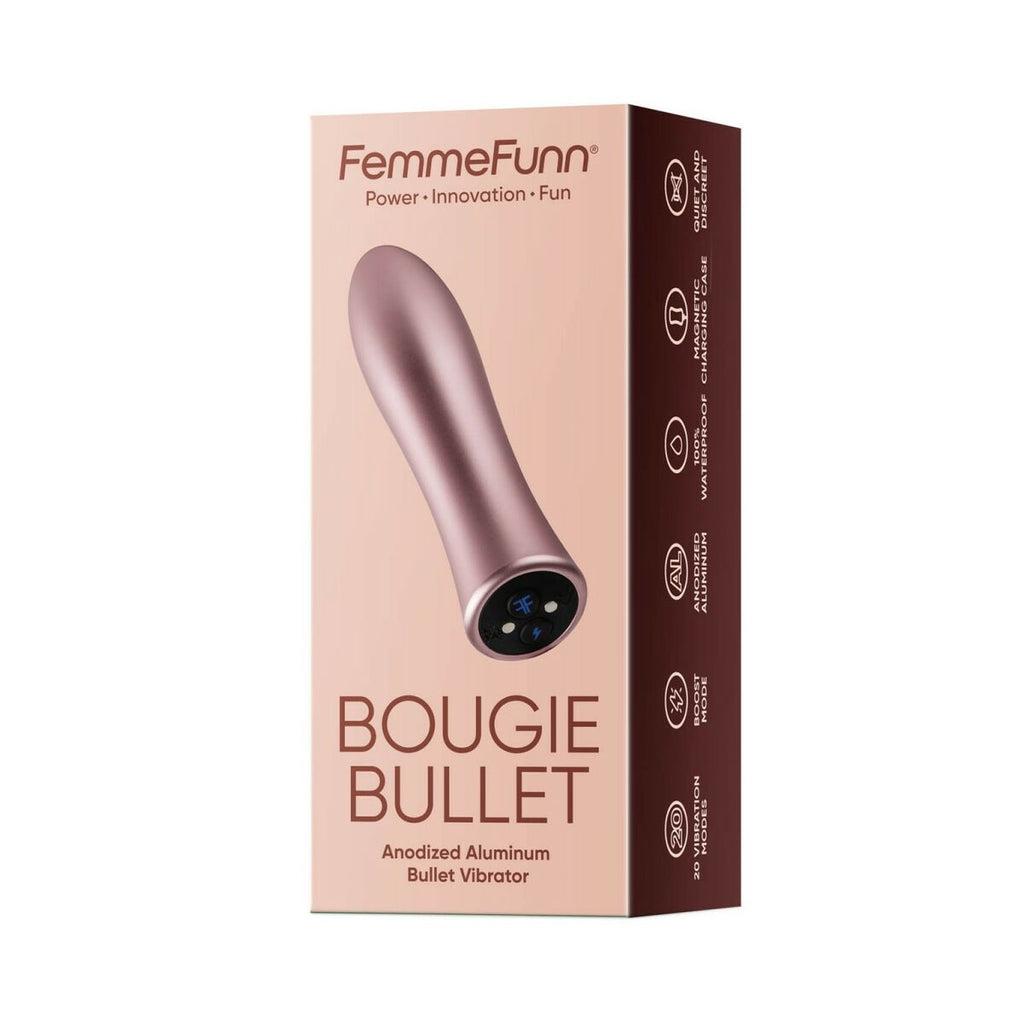 FemmeFunn Bougie Bullet Kugelvibrator in Gold - Erotik Shop