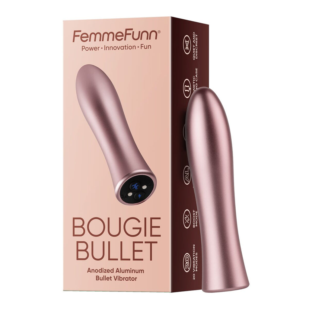 FemmeFunn Bougie Bullet Kugelvibrator in Gold - Erotik Shop