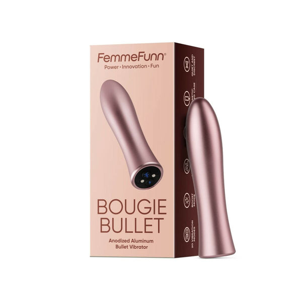 FemmeFunn Bougie Bullet Kugelvibrator in Gold - Erotik Shop