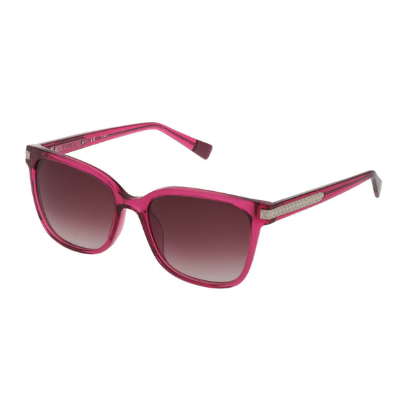 Furla Damensonnenbrille Azetat Rosa mit UV-Schutz - Mode & Accessoires