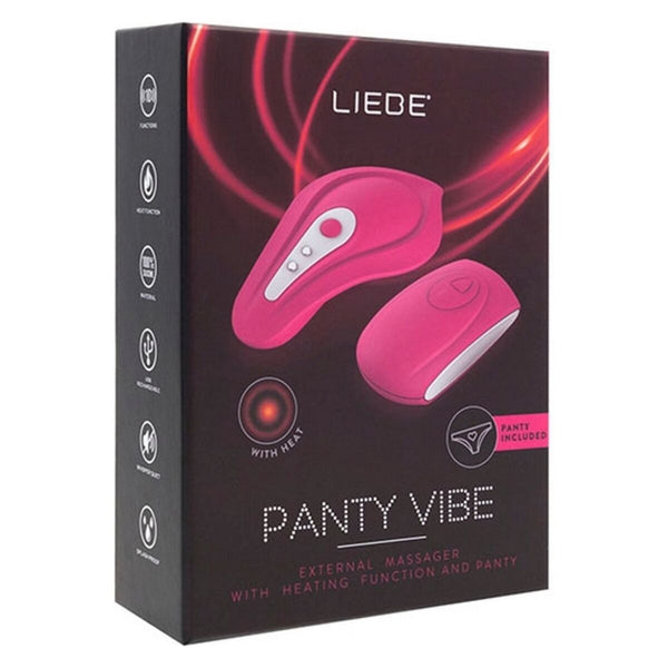 G-Punkt Vibrator Liebe Panty Cerise - Ergonomisch Aufladbar - Erotik Shop
