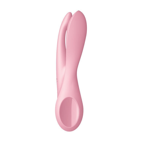 G-Punkt Vibrator Satisfyer Threesome 1 - Rosa Silikon - Erotik Shop