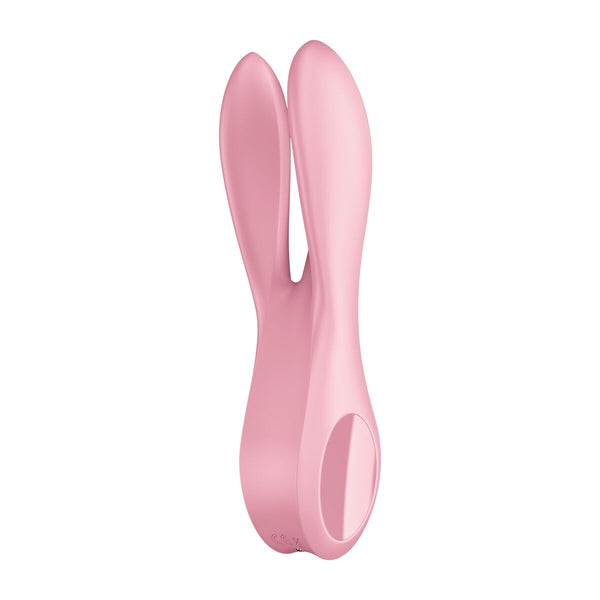 G-Punkt Vibrator Satisfyer Threesome 1 - Rosa Silikon - Erotik Shop