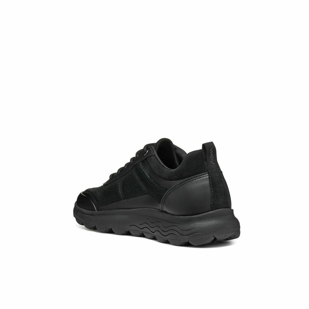 Geox Spherica C Schwarz Atmungsaktive Damenturnschuhe - Mode & Accessoires