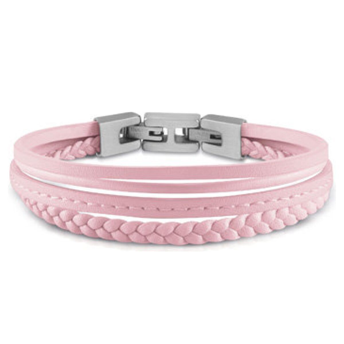 Guess Damenarmreif JUMB01345JWSTPIT-U in Rosa