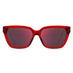 Hugo Boss Damensonnenbrille – Rote Acetat Sonnenbrille - Mode & Accessoires