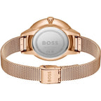 Hugo Boss Damenuhr – Elegantes Design Gold Edelstahl