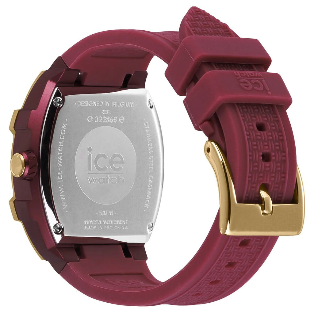 Ice Damenuhr 022868 Lila Silikon Armbanduhr 35 mm - Mode & Accessoires