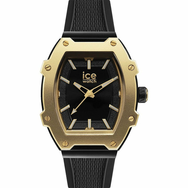 Ice Damenuhr 023319 Schwarz Silikonarmband 36 mm - Mode & Accessoires