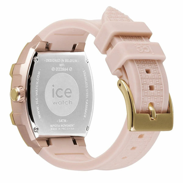 Ice Damenuhr 35 mm Rosa Silikon Elegant - Mode & Accessoires