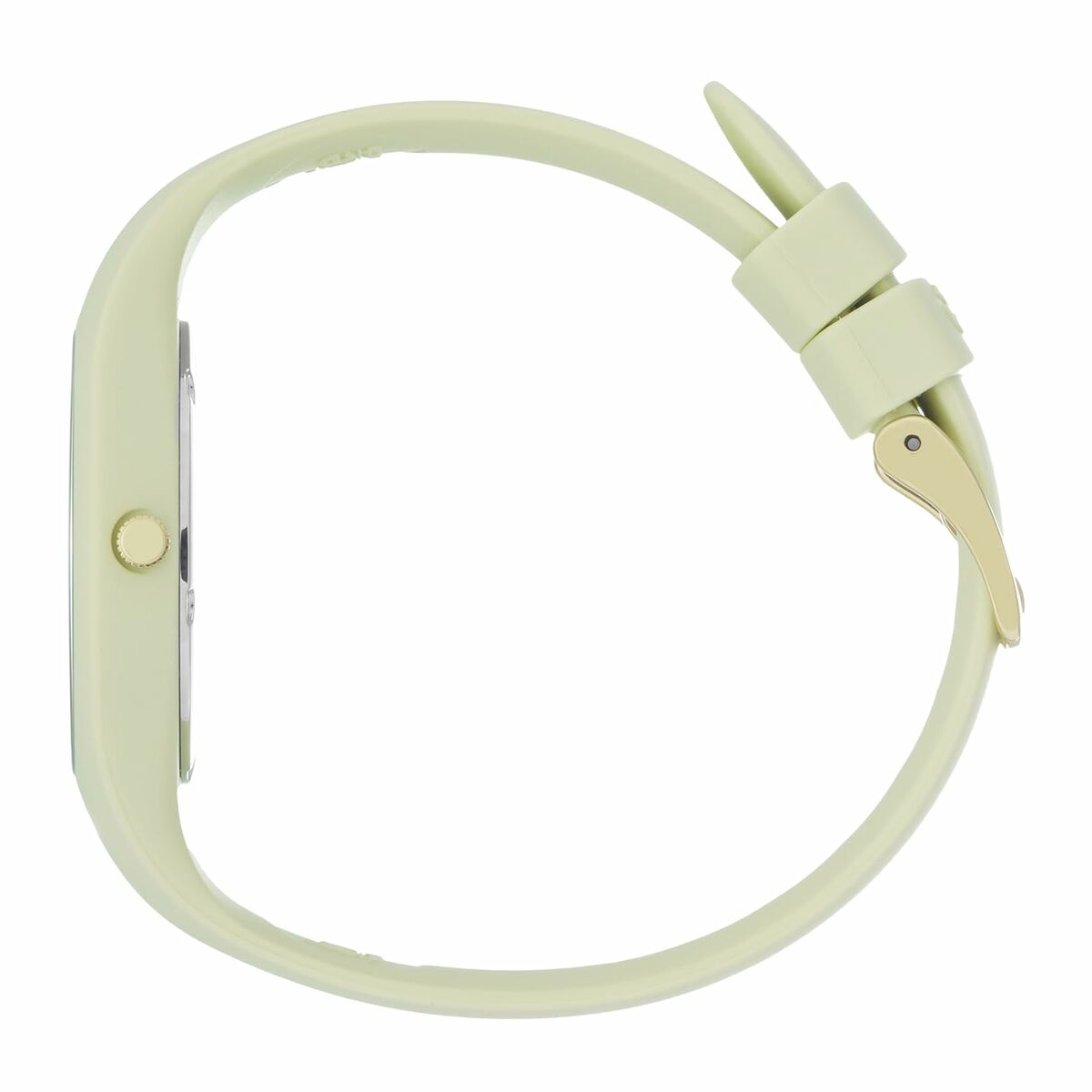 Ice Damenuhr – Modernes Design Grünes Silikonarmband