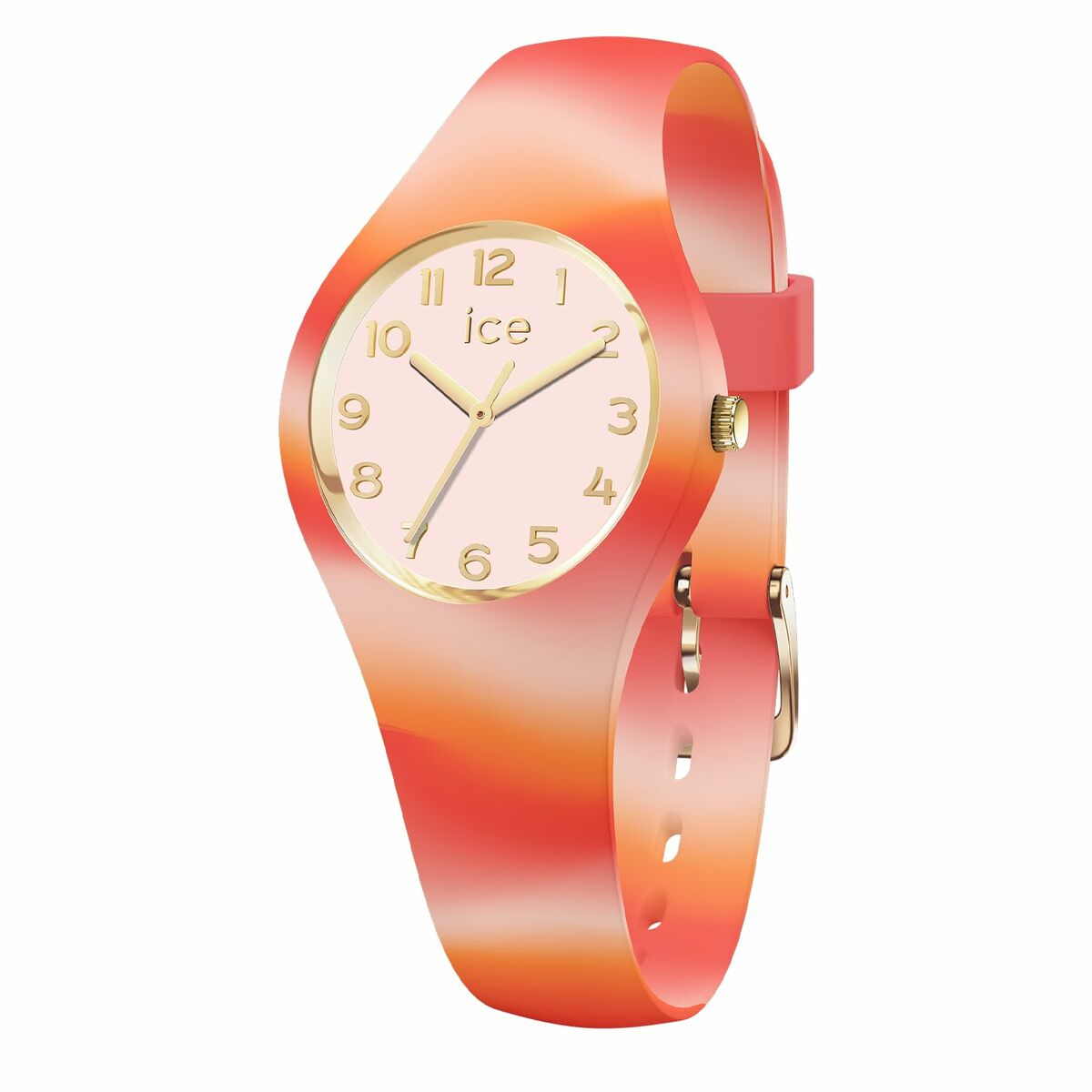 Ice Damenuhr – Stilvolles Design Buntes Silikonarmband